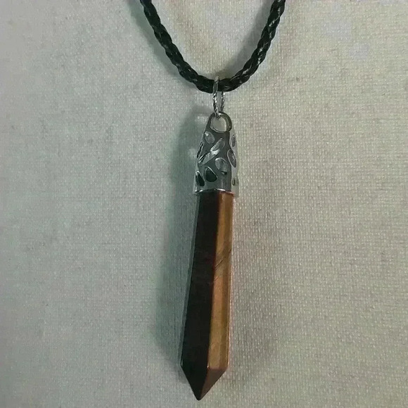 Tiger's Eye Necklace - Picture 2 of 3